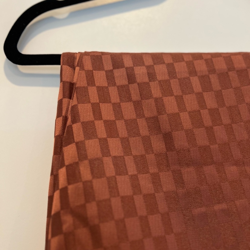 Wildfang Bronze Jacquard Cropped Pant NWT – Size 20W